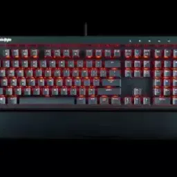 Cosmic Byte Cb-Gk-03 Eye Aluminium Mechanical Real RBG Backlit With Effects Wired Usb Gaming Keyboard image 5
