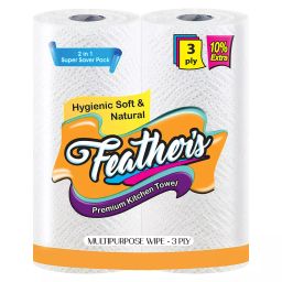Feather's 3 Ply Extra Soft Multipurpose Premium Kitchen Towel KT-3226-350-V-picture-37