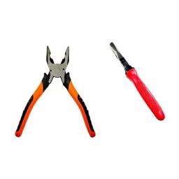 Sky Blue SBE_PLIER_COMBOS_COMBO_517 7.8 inch Stainless Steel Lineman Plier (Pack of 2)-image-20