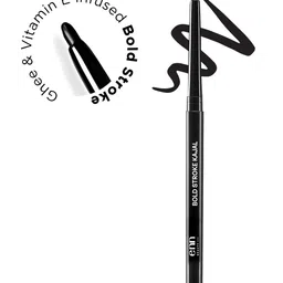 ENN Bold Stroke 24-Hour Smudge-Proof Eye Retractable Kajal 8 g - Black-image-57