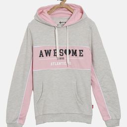 3PIN Girls Grey Colourblocked Sweatshirt-image-21