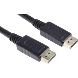 RS PRO PVC Cable Male DisplayPort to Male DisplayPort 1080p 1 m, 1828552-33