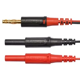 SCHUTZINGER TEST LEAD, 4MM BANANA PLUG, 100MM, AL 8618 / 2X0.5 / 10 / SW-RT-picture-45