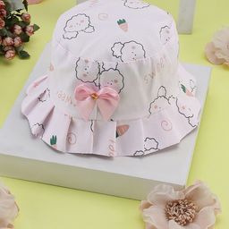 PASSION PETALS Girls Pink Printed Bucket Hat-2