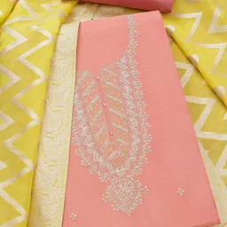 Soch Embroidered Unstitched Dress Material-image-62