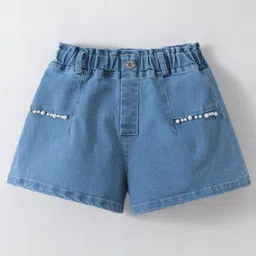 Kookie Kids Washed Shorts - Blue-picture-20