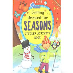 Getting Dressed for Seasons Sticker Activity Books By Anjie Chatt- English-3