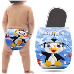 Bembika A Plus Printed Cloth Diaper With Bamboo Charcoal inserts for Babies Washable & Reusable Cloth Nappies For Baby Leakproof And Wetfree Adjustable Cloth Diapers -(BE2660)-55