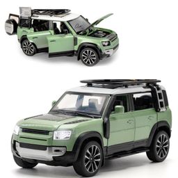 NIYAMAT 1:24 Scale Big Size Land Rover Defender Model Car Exclusive Alloy Metal car Pull Back Die-cast Metal Toy car with Openable Doors & Light Music Best Gifts Toys Kids- Assorted Color-picture-13