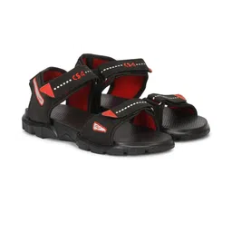 RIFOF Men Black Synthetic Leather Sandals-image-102