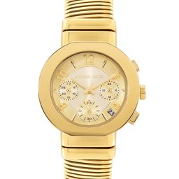 Michael Kors Women Gramercy Bracelet Style Straps Analogue Chronograph Watch MK7525I-image-59