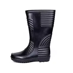 Hillson Welsafe Plain Toe Black Gumboot Size 8-image-79