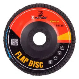 Xtra Power 5inch/125mm #60 Grit Aluminium Oxide Flap Disc Gold Series (Pack of 200)-image-68