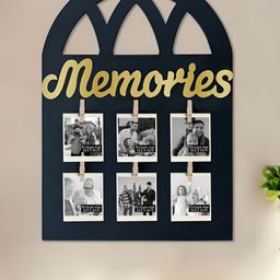 Art Street Black 5 to 7 Pieces MDF Wall Photo Frames-image-37