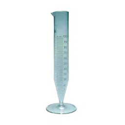 Borosil 100 ml Class A Crow Cylinder with Individual Calibration Certificate, 3041016 (Pack of 5)-40