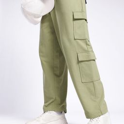 glitchez Men Urban Cool Cotton Terry Relaxed Fit Cargos Track Pants-picture-16