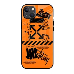 QRIOH Typography Printed iPhone 13 Mini Back Case Mobile Accessories-image-82