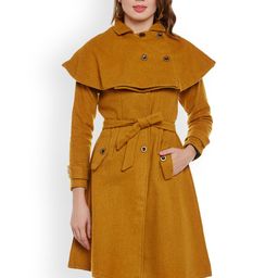 Athena Women Mustard Trenchcoat-image-52