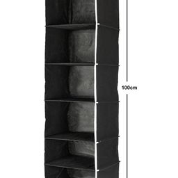 Kuber Industries Black Set of 1 Regular Drawer Organiser Organisers image 2