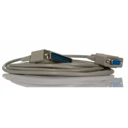 RS PRO Serial Cable Female 9 Pin D-sub to Male 25 Pin D-sub 3 m PVC, 1828920-81