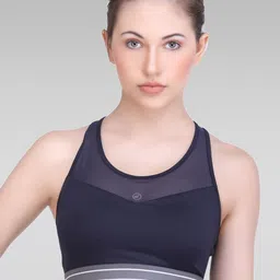 LAASA  SPORTS Full Coverage Removable Dry Fit Padding Workout Bra With All Day Comfort-picture-12