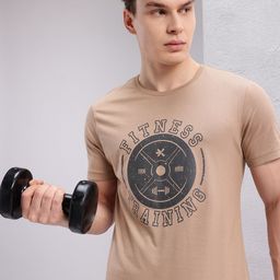 HRX by Hrithik Roshan Men Printed Training T-shirt-image-42
