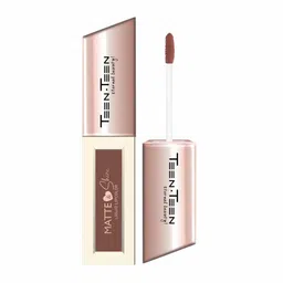 TEEN TEEN COSMETICS Matte & Shine Waterproof Liquid Lip Colour - 4 ml - Caramel - 03-41