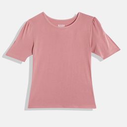 HERE&NOW Girls Puff Sleeves Top-image-11