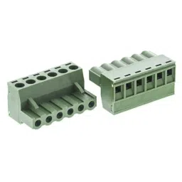 RS PRO 6 Way Pluggable Terminal Block 5.08 mm Pitch Screw Termination, 7900711-6