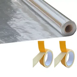 SUNPRO 1000 sf Radiant Barrier Insulation with 2 Double Side Cotton Cloth Tape, AWM_P_DSCT_2 (Pack of 3)-image-68