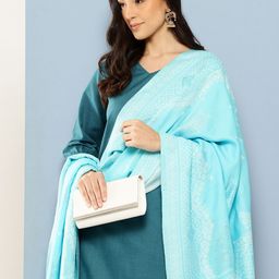 Aarika Women Ethnic Motifs Woven Design Shawl-picture-10