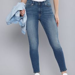 Levis Women 711 Skinny Fit Heavy Fade Stretchable Jeans-image-27