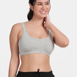Envie Padded Non-Wired 3/4th Coverage Sports Bra-image-17