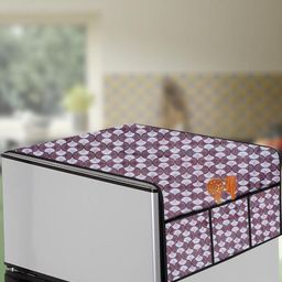 The Furnishing Tree Grey Plastic Refrigerator Cover-image-61
