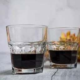 Buildream Tempered Whisky Glass,355ml Set of 6 image 2