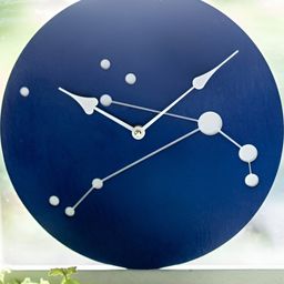 QEZNEF Blue Traditional Wall Clock-image-13