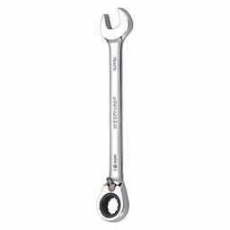 Westward Ratcheting Wrench Alloy Steel Chrome Head Size 16 mm Overall Length 8 1/8 inch, 54PP54-20