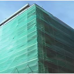 generic Green Net for Garden Balcony Sunscreen Fabric Bird Control Agriculture Sun Protection Parking Net House UV Stabilized Plant Netting Multipurpose 50%, (10X4) Shade Net Green image 5