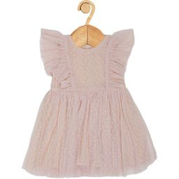 Creative Kids Flutter Sleeve Net A-Line Mini Dress-image-20