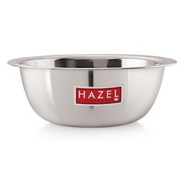 HAZEL Stainless Steel Mixing Bowl for Cake Batter Kitchen & Baking Accessories Silver -  1100 ml-image-81