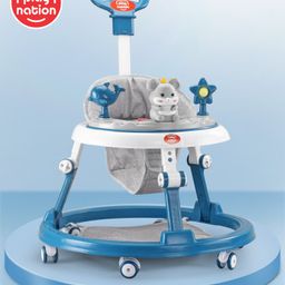 Play Nation Musical Baby Walker with Lights - Blue-20