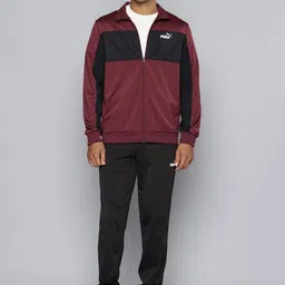 Puma Colourblocked Mock Collar Jacket & Joggers-picture-12