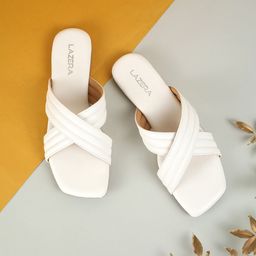 Lazera Women Colourblocked Open Toe Flats-image-13