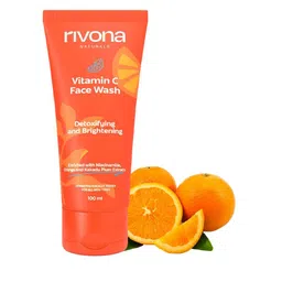 Rivona Naturals Vitamin C Detoxifying & Brightening Face Wash - 100 ml-17