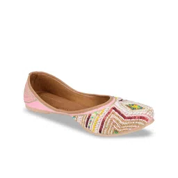 Sangria Women Embellished Rhombus Mojaris-image-59