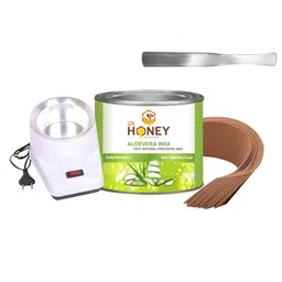 DR HONEY 100% Natural Precision Aloevera Hot Wax - 600g-image-43
