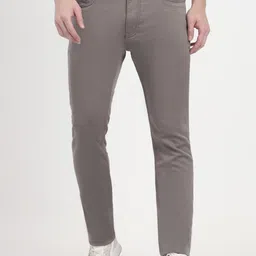 JADE BLUE Men Slim Fit Mid-Rise Light Fade Stretchable Jeans-image-65