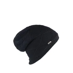 iSWEVEN Unisex Black Beanie-image-67