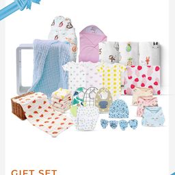Moms Home Infant Pack of 39 Multi Baby Apparel Gift Set-19