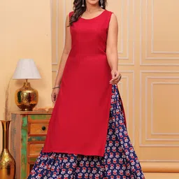 KALINI Women Regular Kurta with Skirt-32